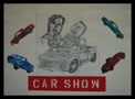 Car Show print by print maker Bruce Thayer